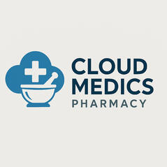 Trusted Pharmacy Logo Cloud Medicss showing an instant 10% discount (Code: SAVE10) and free shipping on all high-quality prescription medications delivered across the USA.